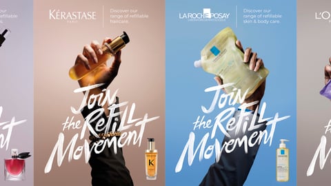 l'oreal refill campaign
