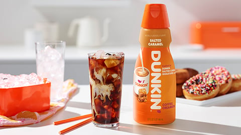 dunkin' salted caramel creamer