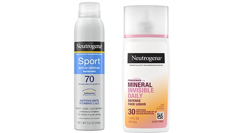 neutrogena sunscreen 