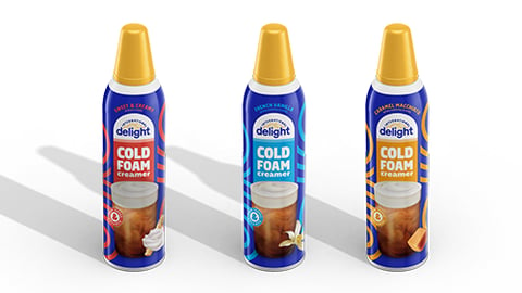 international delight cold foam creamer