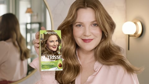 drew barrymore garnier nutrisse