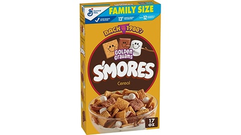 golden grahams S’mores Breakfast cereal