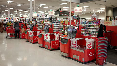 target self-checkout