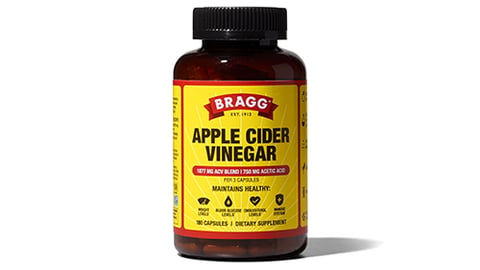 bragg apple cider vinegar supplement teaser