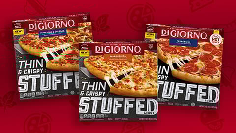 DiGiorno Thin & Crispy Stuffed Crust Pizza