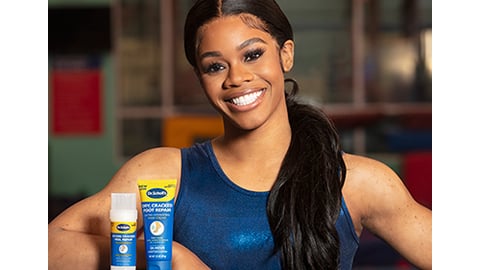 gaby douglas x dr. scholl's