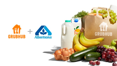 albertsons + grubhub