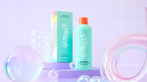 bubble soft launch cleanser