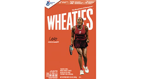 coco gauff x wheaties