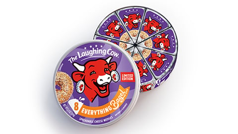 the laughing cow everything bagel