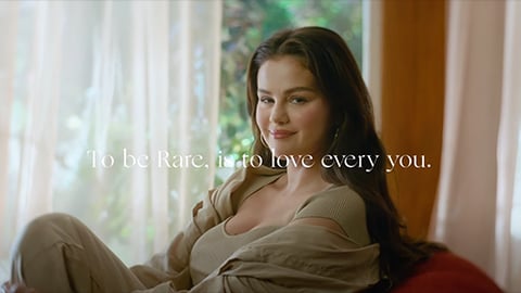 selena gomez x rare beauty campaign