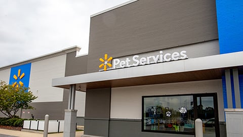 walmart pet services