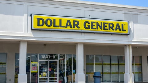 METAIRIE, LA, USA - JULY 25, 2023: Front of the Dollar General Store on Airline Drive; Shutterstock ID 2338864195