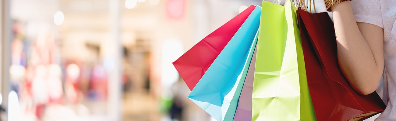 a close up of a colorful umbrella