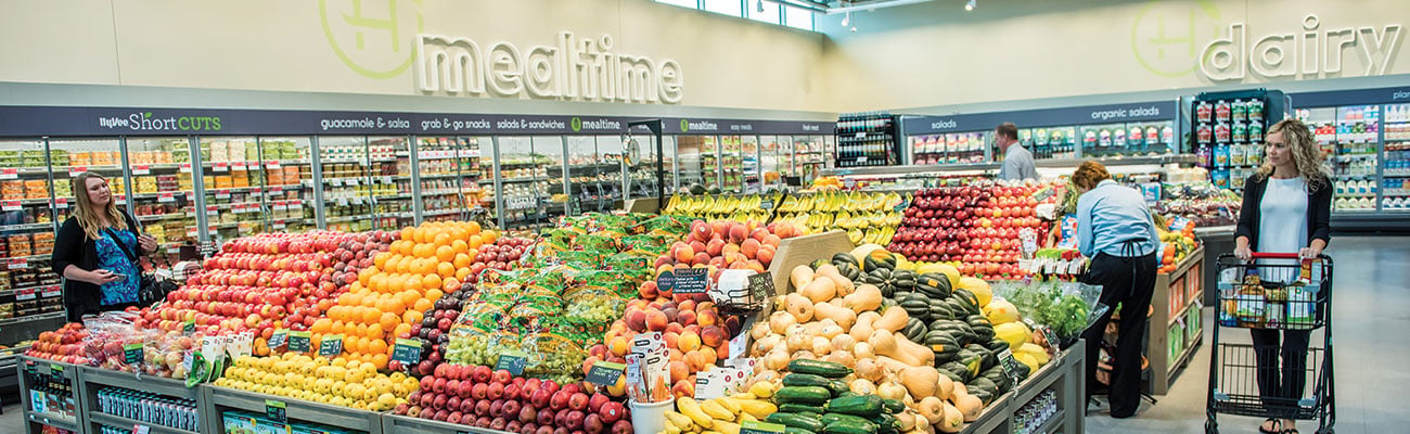 a store filled with lots of fresh produce