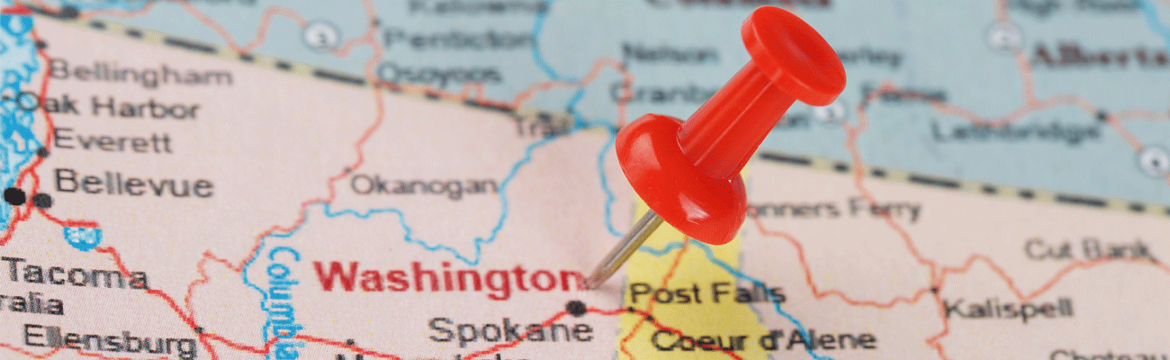 Washington map