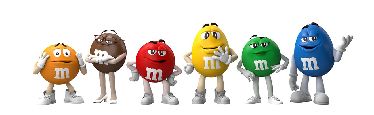 M&Ms characters hero