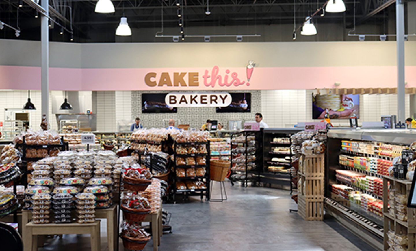 a store filled with lots of food