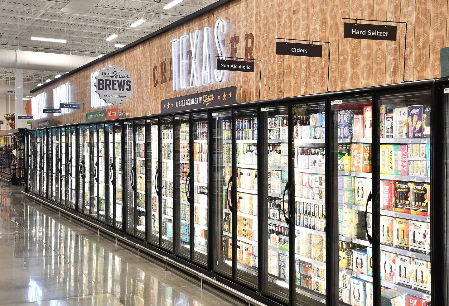 a store inside of a building