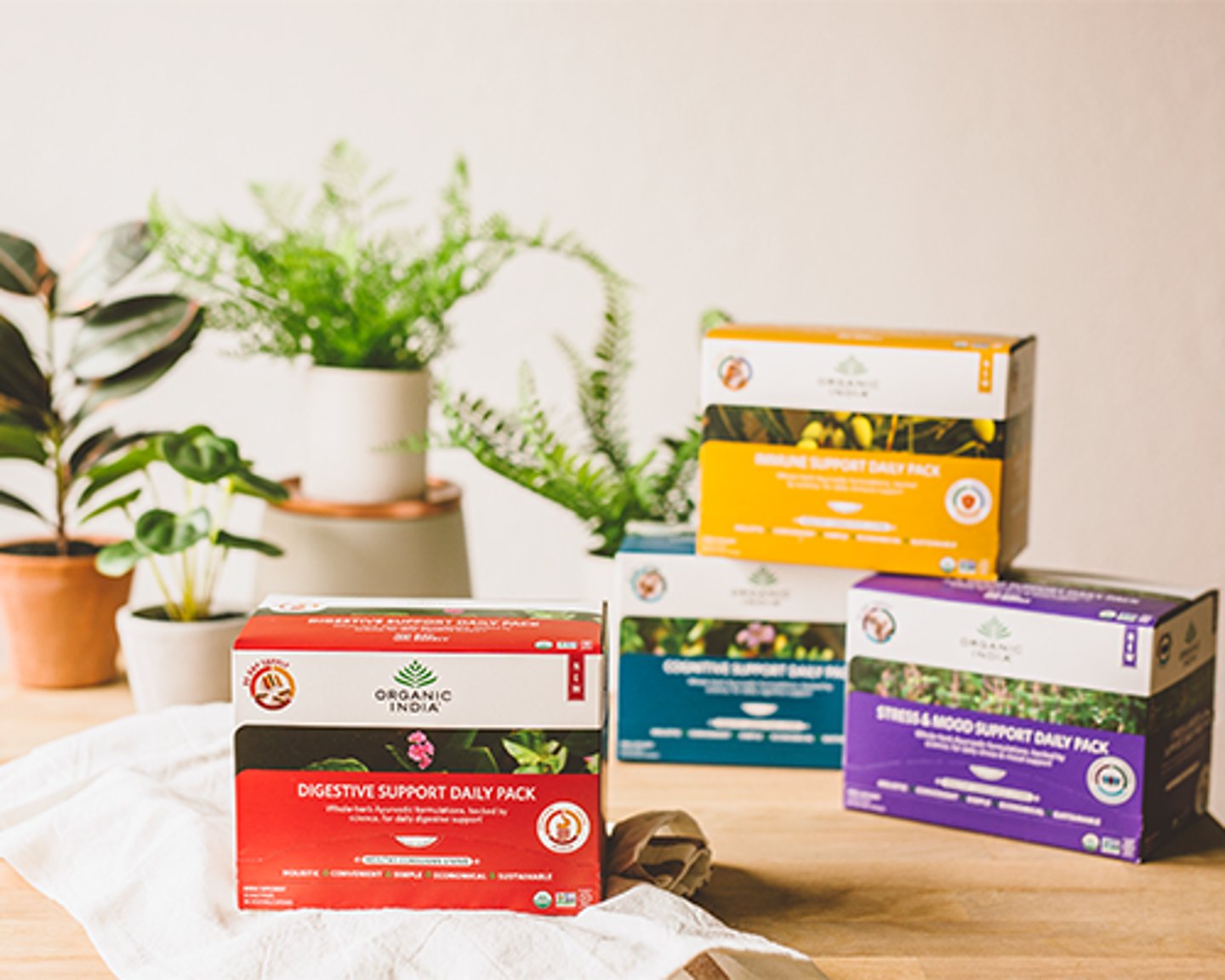 organic india daily supplements