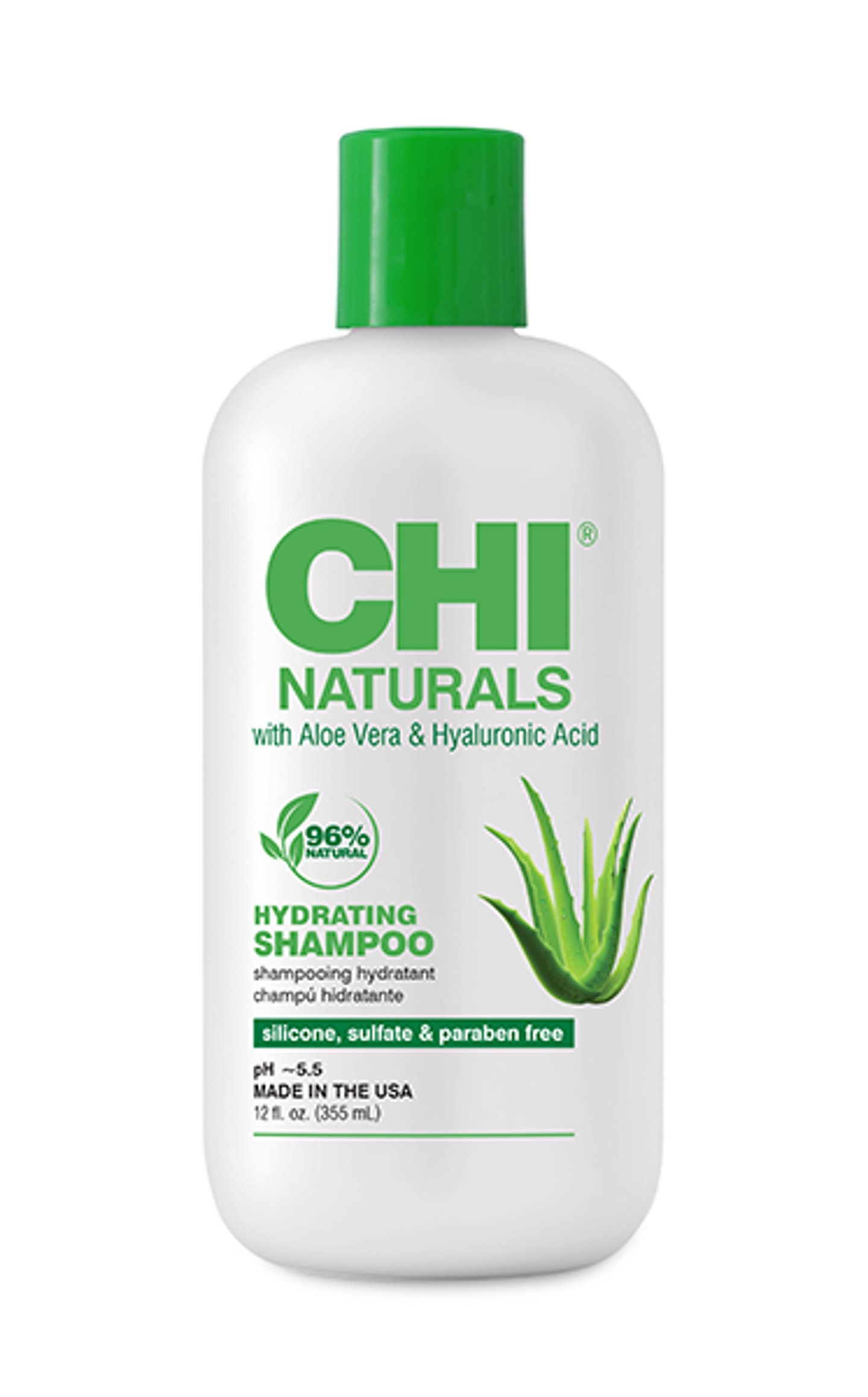 chi naturals aloe hydrating shampoo