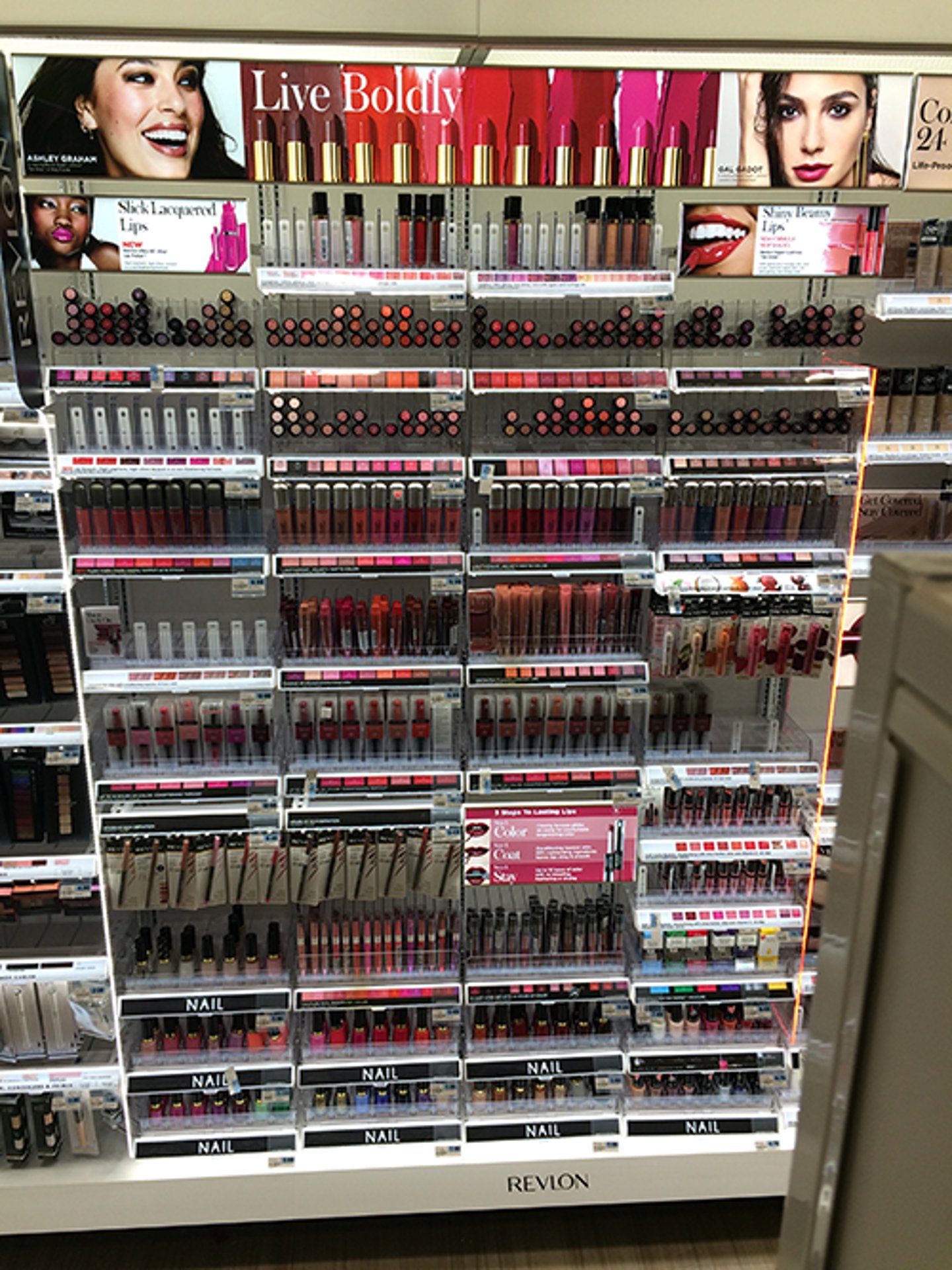 revlon display