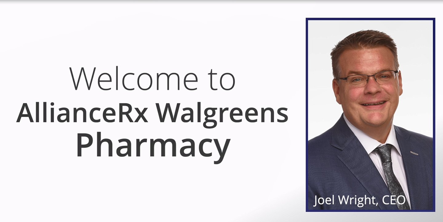 joel wright alliancerx walgreens pharmacy