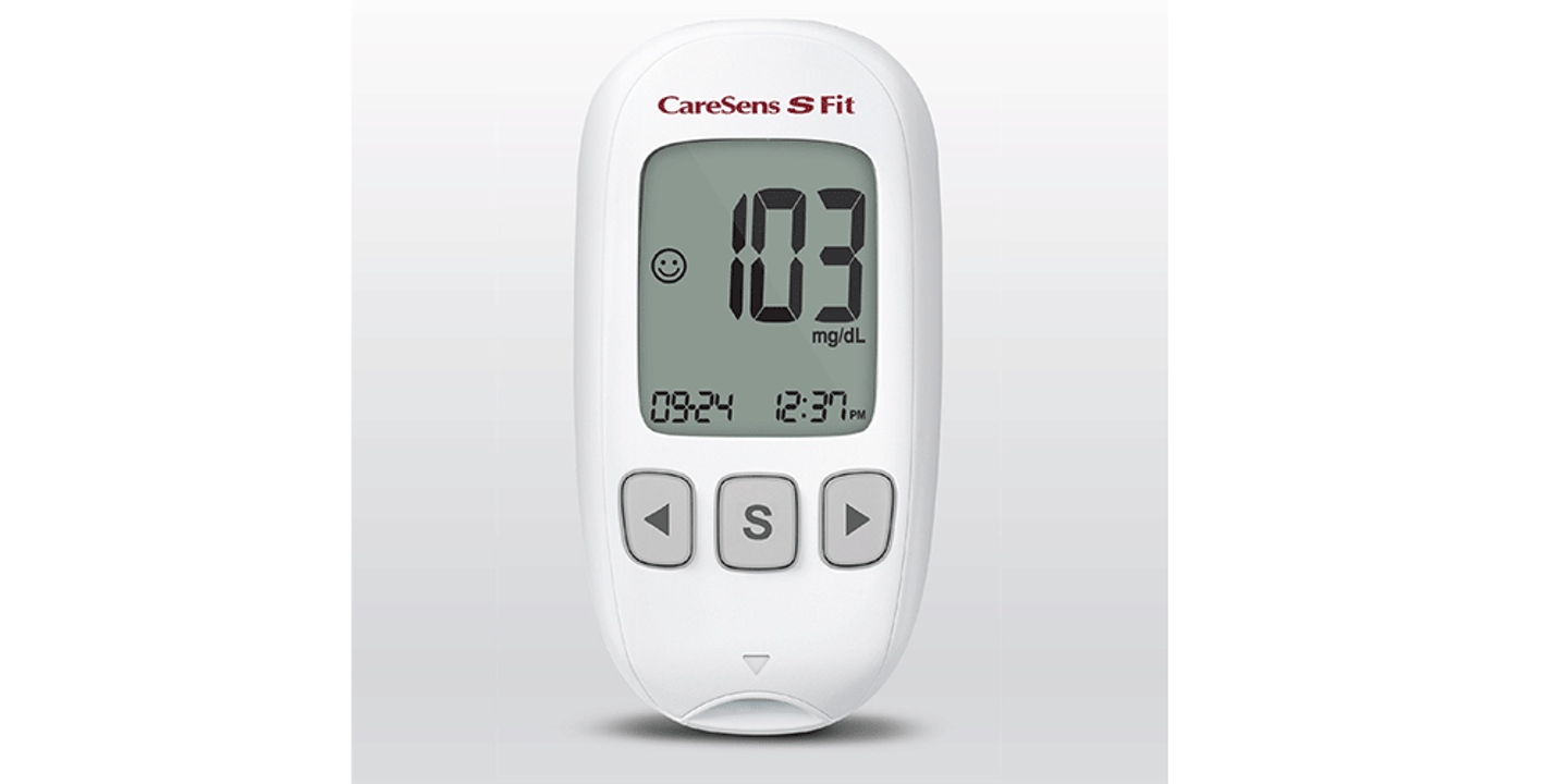 i-SENS CareSens S Fit blood glucose monitor