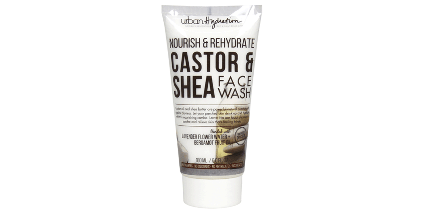 Urban Hydration Castor and Shea Face Wash