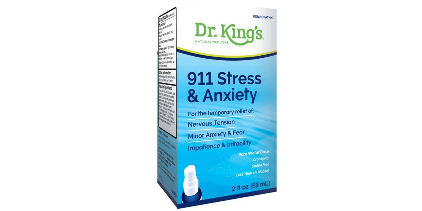 King Bio 911 Stress & Anxiety