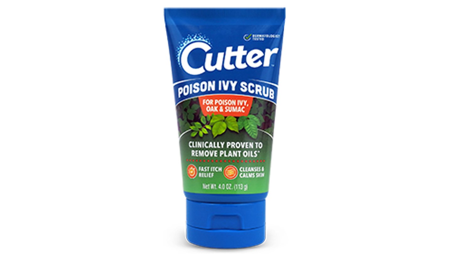 cutter poison ivy scrub