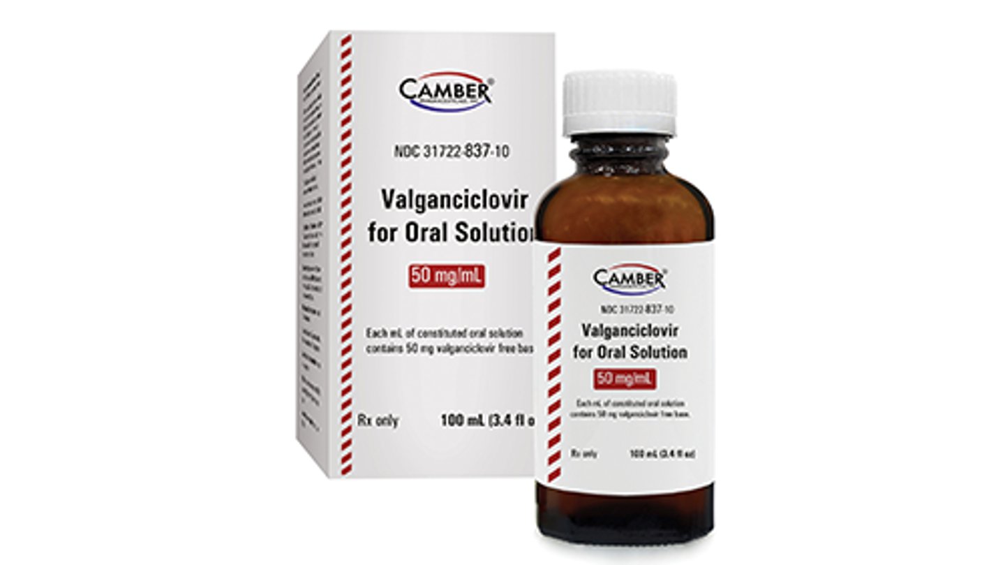 camber valganciclovir for oral solution