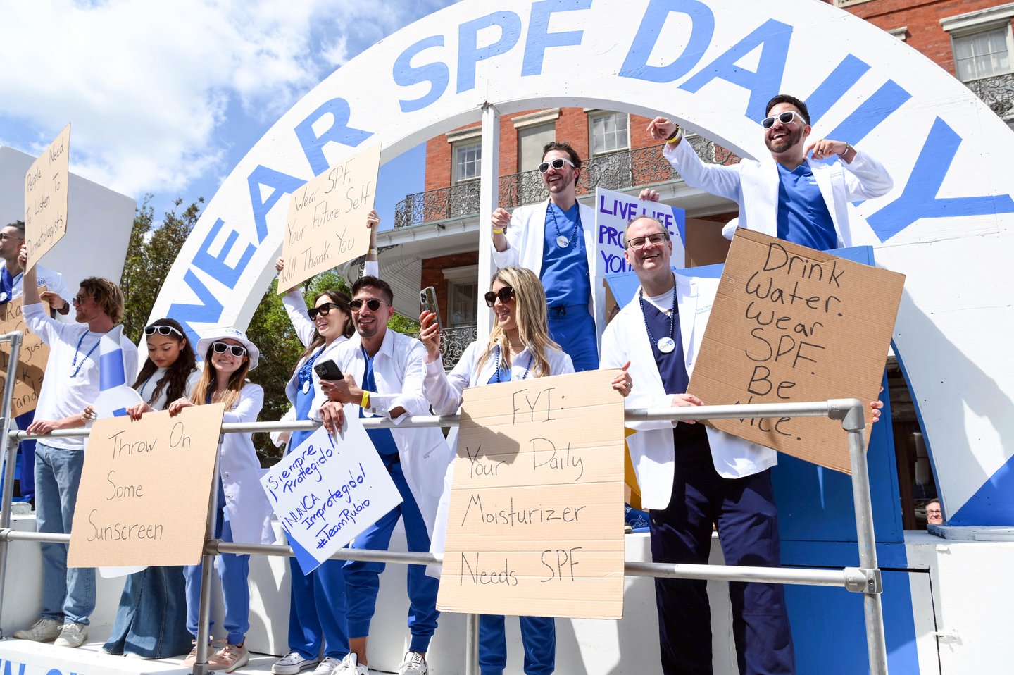 Dude With Sign, Avani Gregg and international dermatologists 