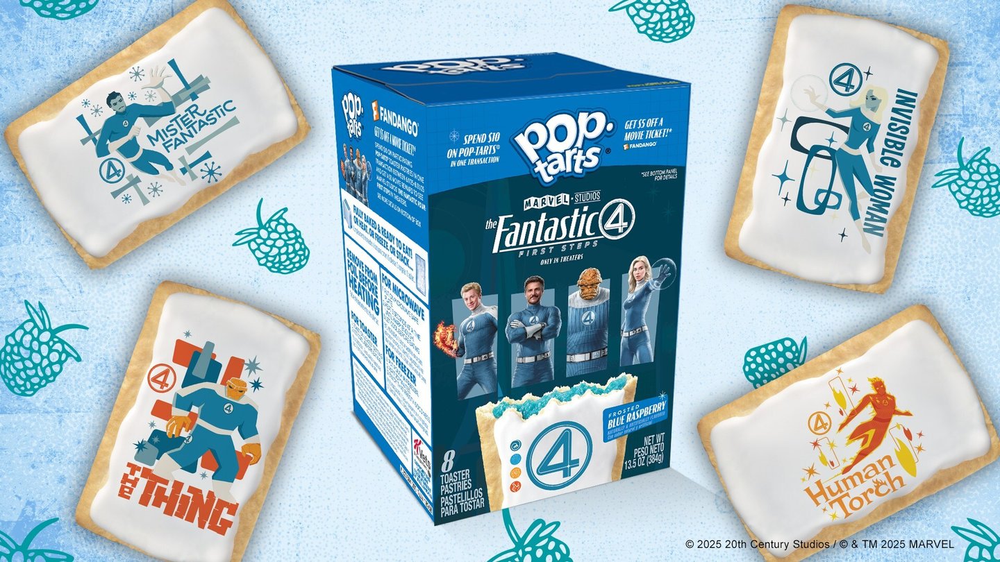 pop-tarts x fantastic four