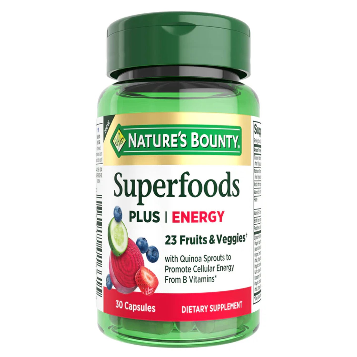Nature's Bounty Superfoods Energy