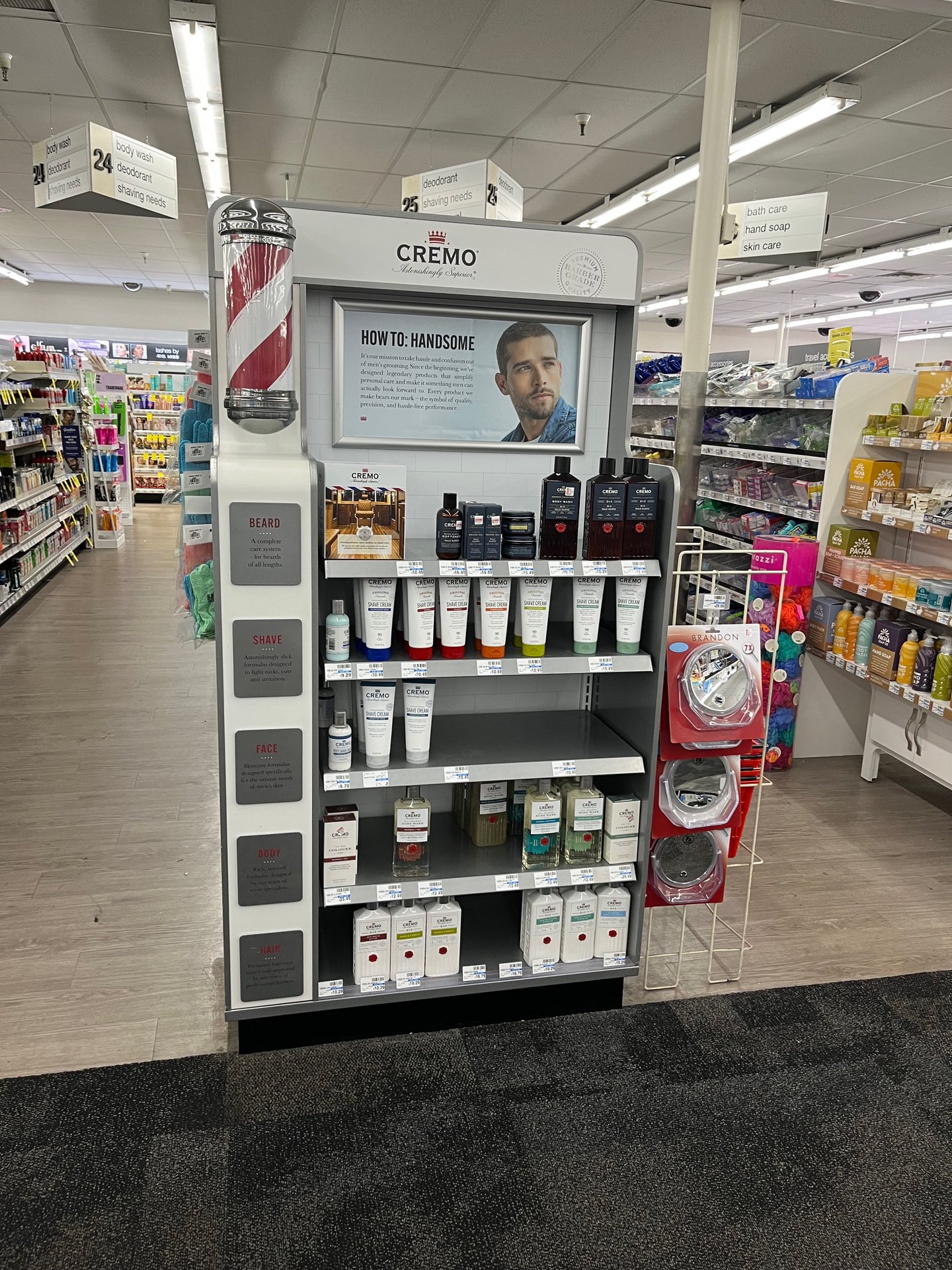 cvs cremo display