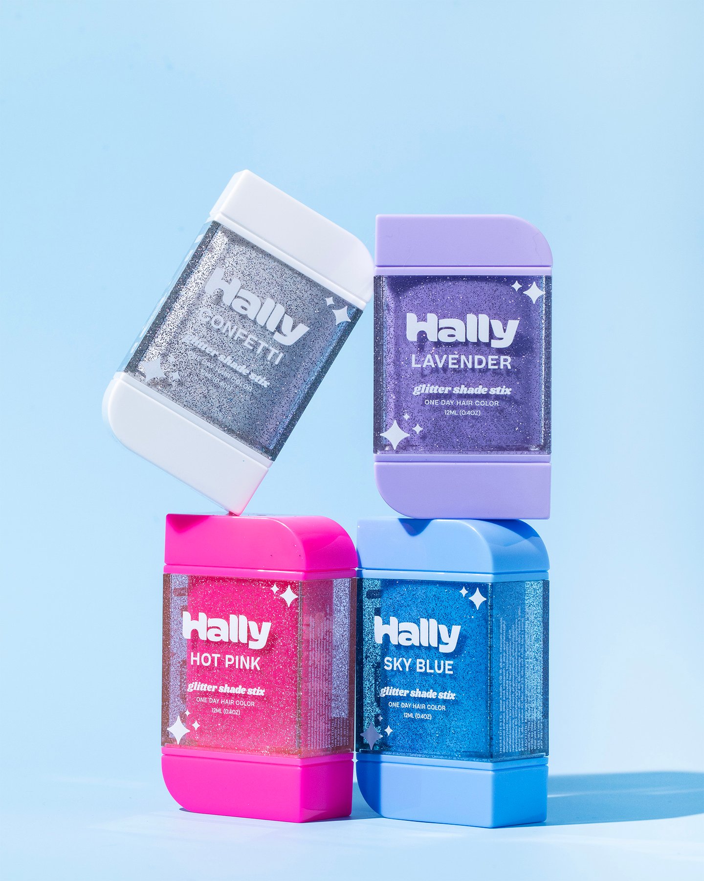 hally hair glitter shade stix