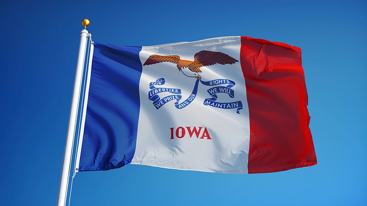 iowa flag