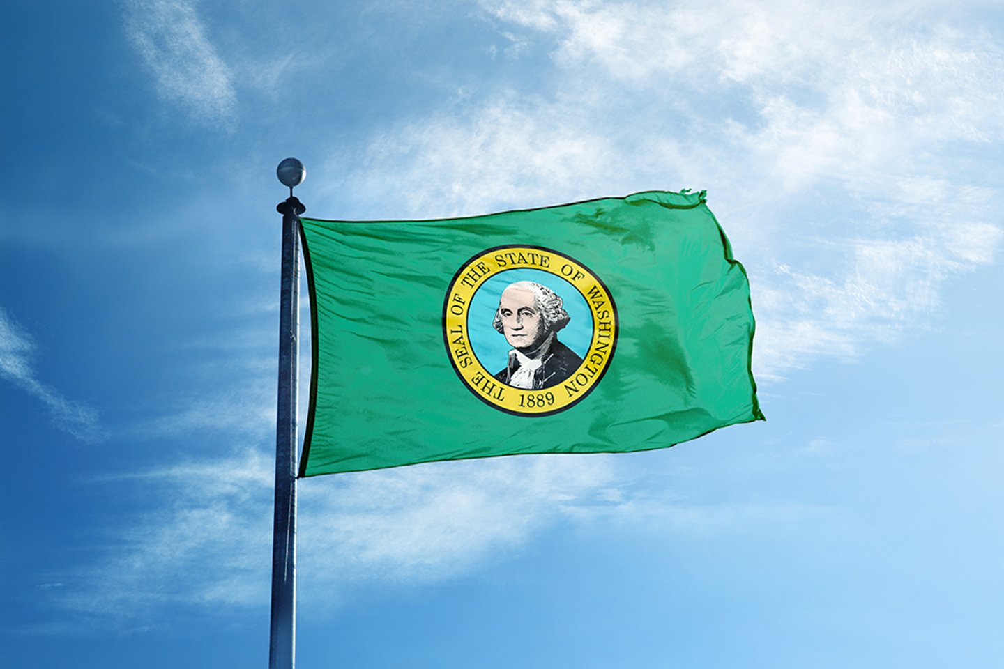 washington state flag