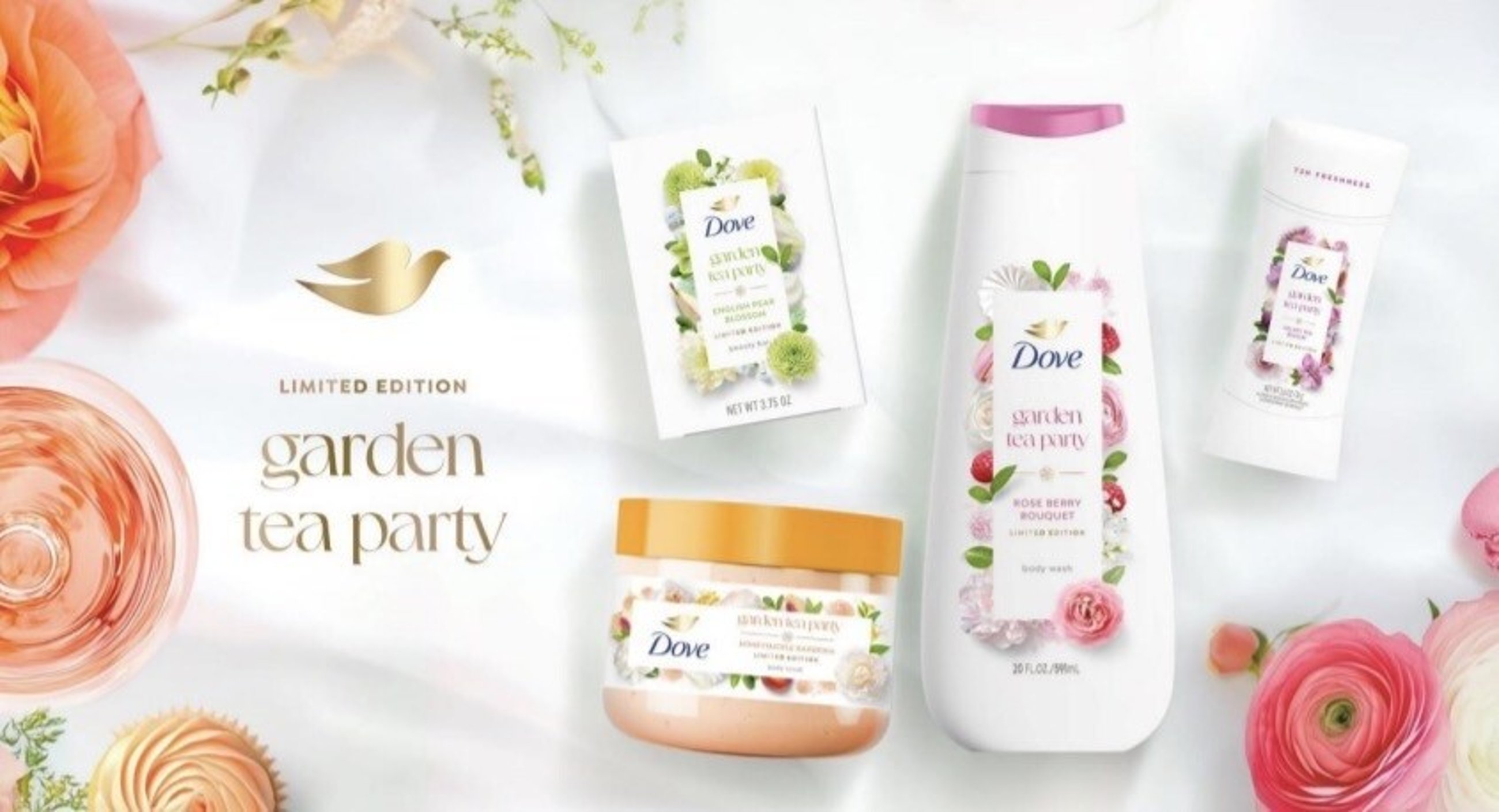 dove garden tea party