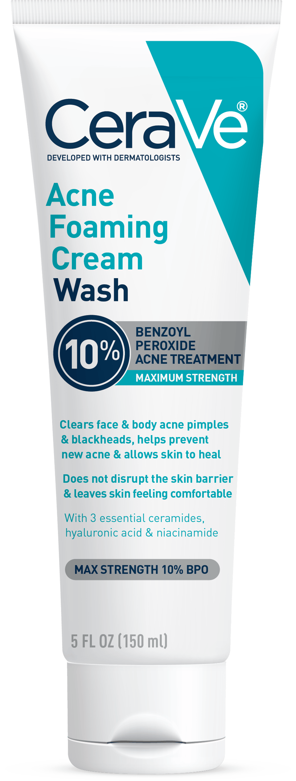 cerave acne foaming cream wash