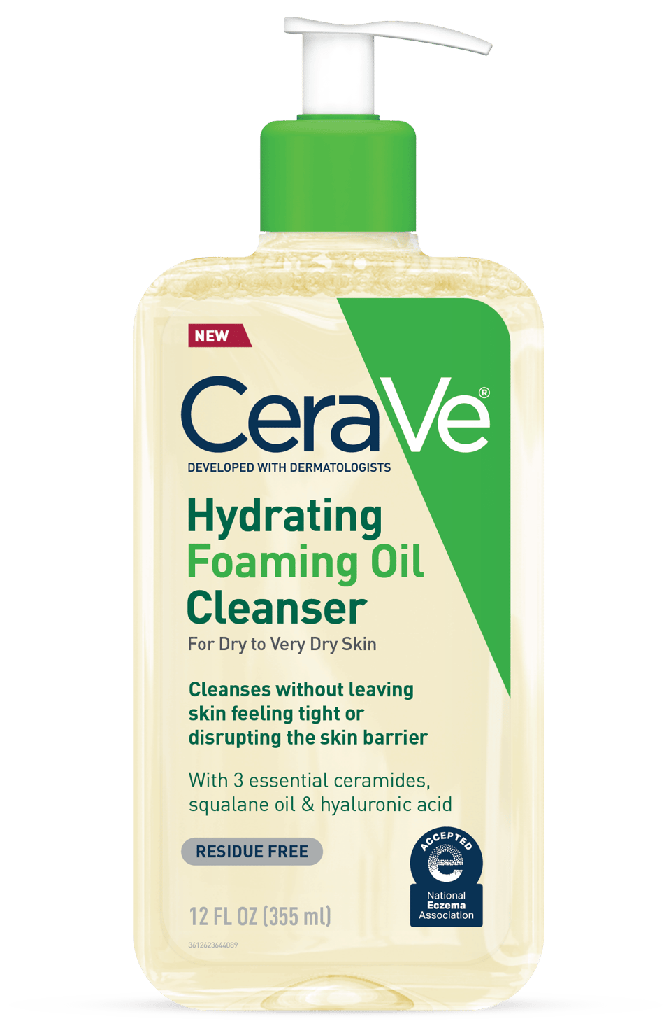 cerave Hydrating Foaming Oil Cleanser 