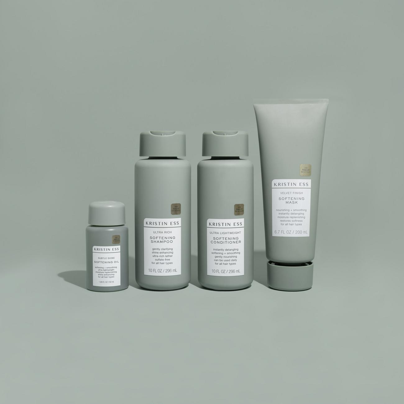 Kristin Ess Softening Collection Caters To Over Processed Dry Tresses   Kristin Ess Hair New Softening Collection 