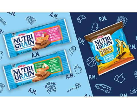 Kellogg’s Nutri-Grain rolls out fruit, vegetables mash-ups | Drug Store ...