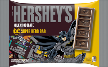 Hershey, DC Comics release chocolate bars featuring iconic superheroes |  Drug Store News