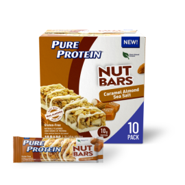 pure protein nut bar caramel almond sea salt