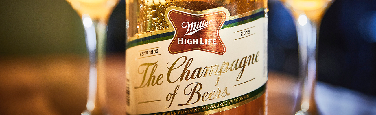 Miller High Lifeâ€™s champagne-sized bottles make a comeback | Drug Store