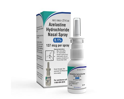 Astelin nasal store spray