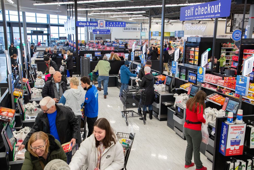 meijer grocery checkout