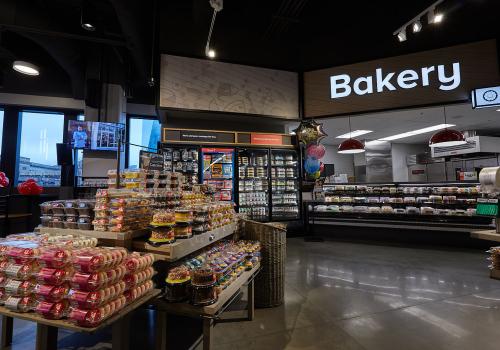 a store filled with lots of food